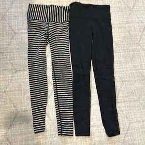 Ivivva size 7 & 9 leggings